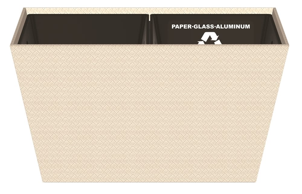 GuestSupply US | Jumbo Woven Emboss Leather Match Tapered Dual